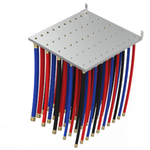 Aluminium Schlauch Lagerplatte